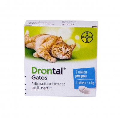 Desparasitante Para Gatos Drontal 